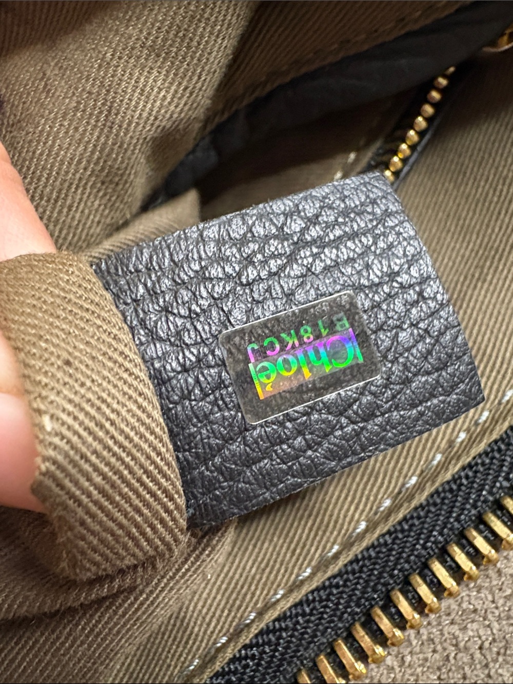 Chloé Marcie Black Leather Satchel - Picture 15 of 15